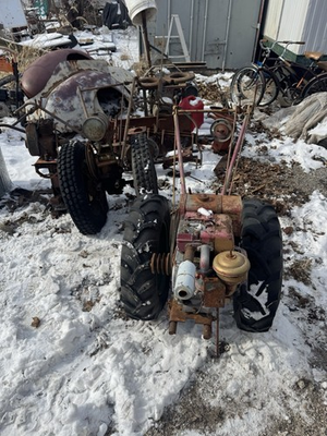 #ad Rare David Bradley walk behind garden tractors W attachment Briggs Gas Engine $499.00