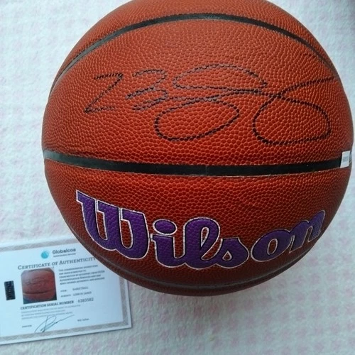 LeBron James Signed Autographed Los Angeles Lakers Basketball with COA