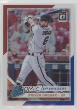 2019 Donruss Optic Red White & Blue 150th Anniversary Prizm Steven Duggar nq3
