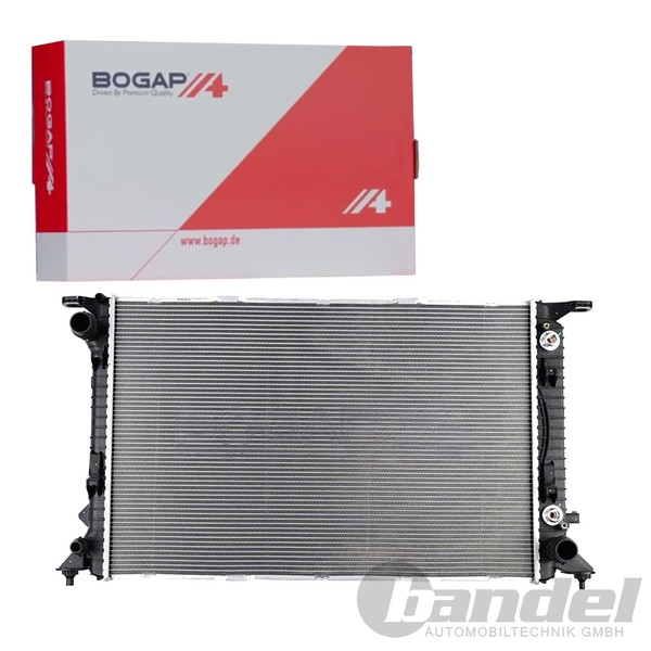 Bogap KÜHler MotorkÜHlung Passend FüR Audi A4 A5 A6 A7 Q5 Porsche Macan |-image