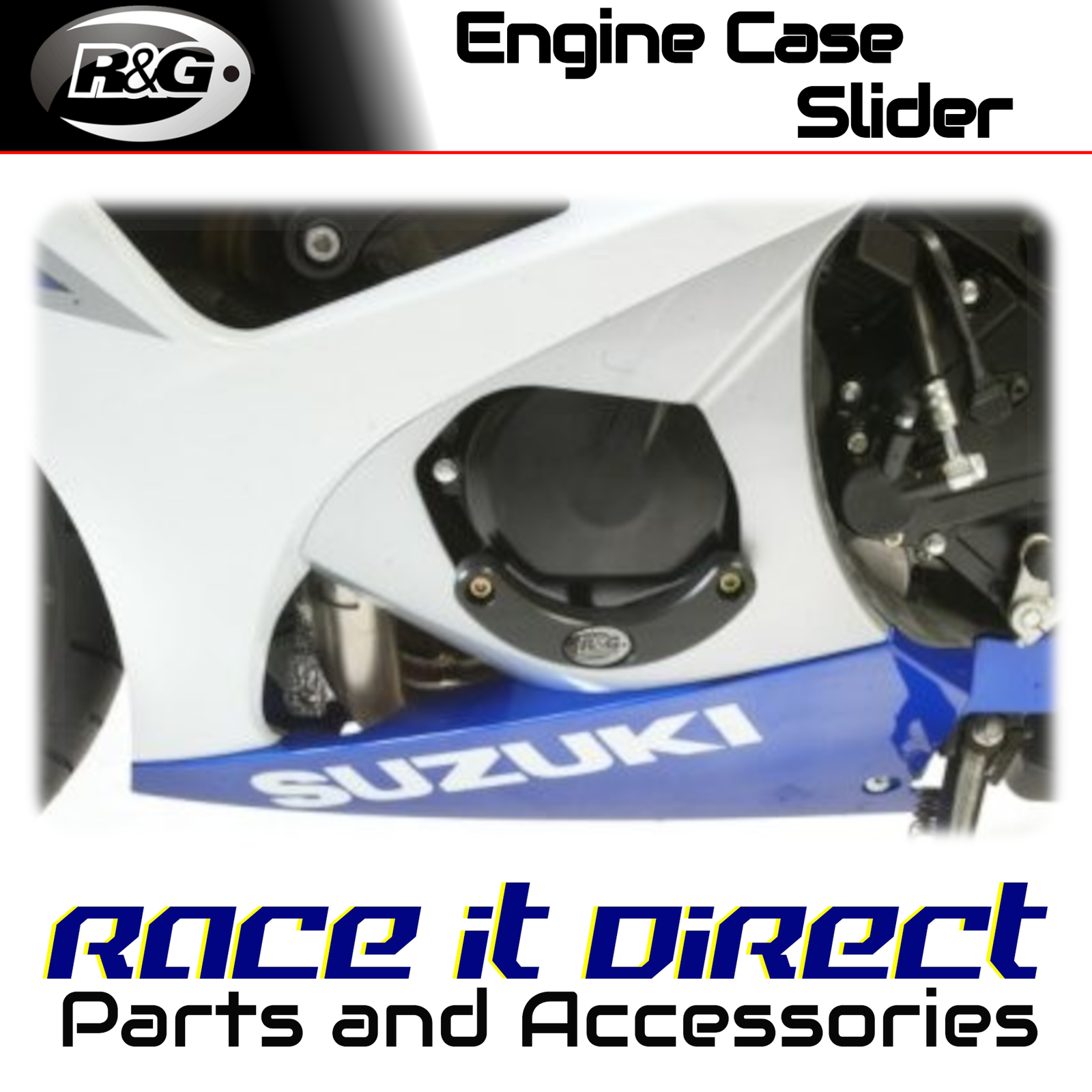 Engine Case Sliders for Suzuki GSX-R1000 2005-2008 R&G