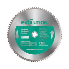 EVOLUTION POWER TOOLS 14BLADEAL 14" Aluminum Cutting Blade, 1" Arbor