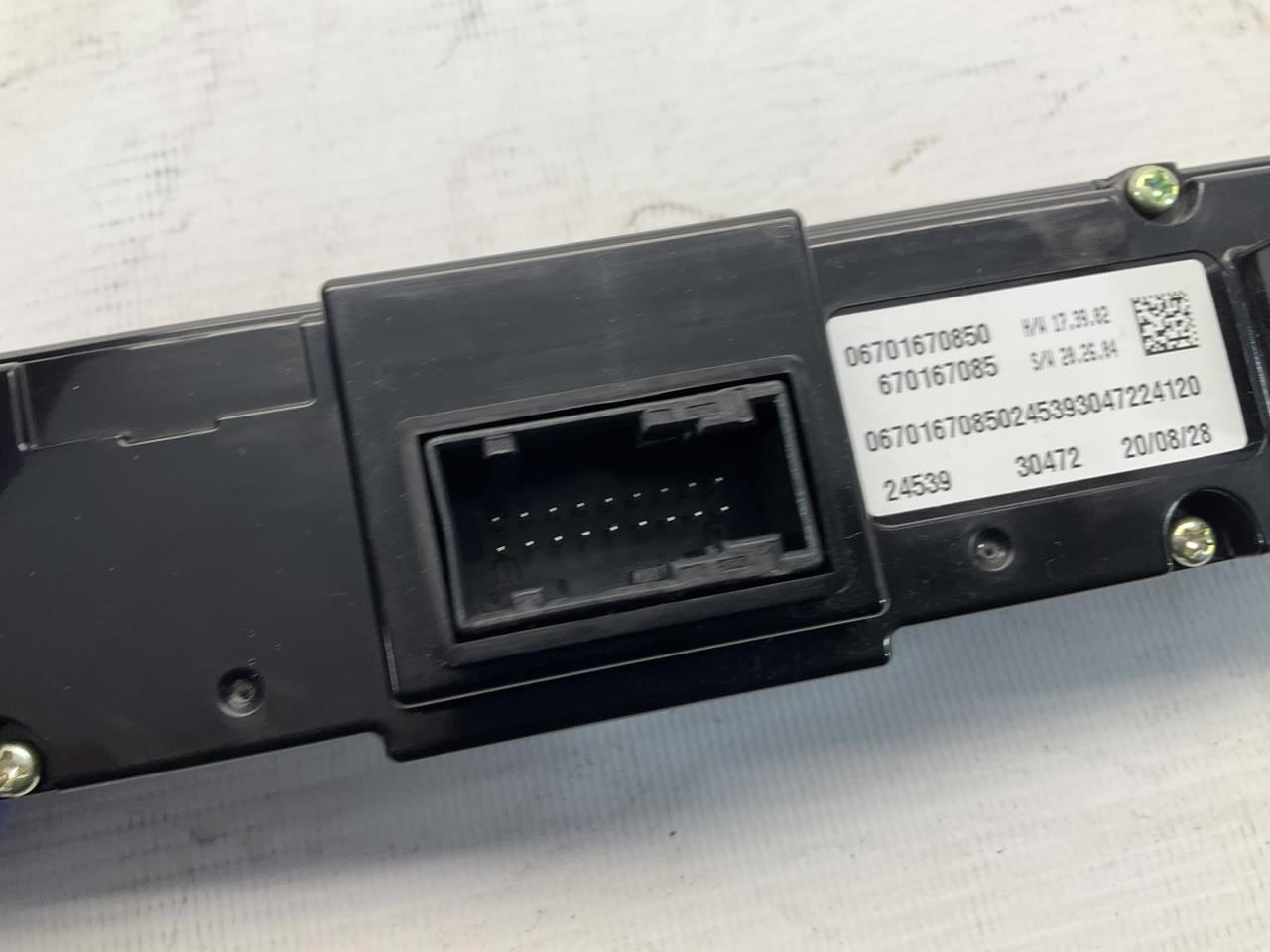19-23 Maserati Levante Heater AC A/C Air Temperature Control Panel Q