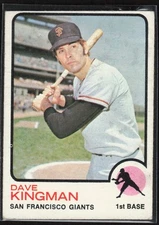 1973 Topps #23 Dave Kingman - $1 SHIPPING (JB4)