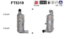 DPF | NEU | Ruß-/Partikelfilter, Abgasanlage | AS | FT5319 | 9841854880