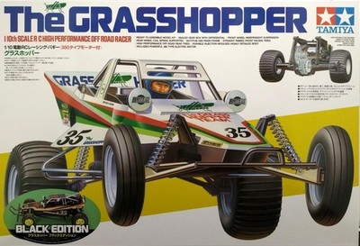 Grasshopper Black Edition Assembly Kit  Electric RC Car Series No. 222 TAMIYA