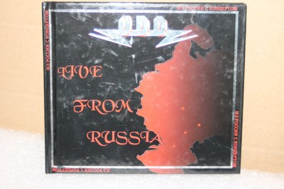 CD - U.D.O. - LIVE FROM RUSSIA - ( DoCD von 2001 )