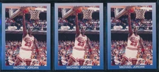 lot (3) 1989-90 ALL-SPORTS SUPERSTARS SERIES II Michael Jordan card bxcp57