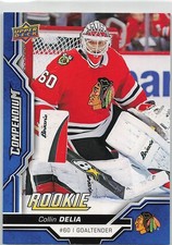 2018-19 Upper Deck Compendium Series 2  BLUE  ROOKIE  Collin Delia  #860