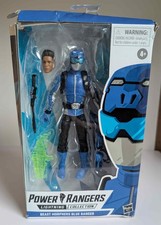 Power Rangers Beast Morphers Blue Ranger Lightning Series Hasbro - Box Damage