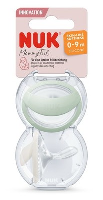 NUK MommyFeel Schnuller 0-9 Monate Silikon BPA-frei Stillfreundlich 2er