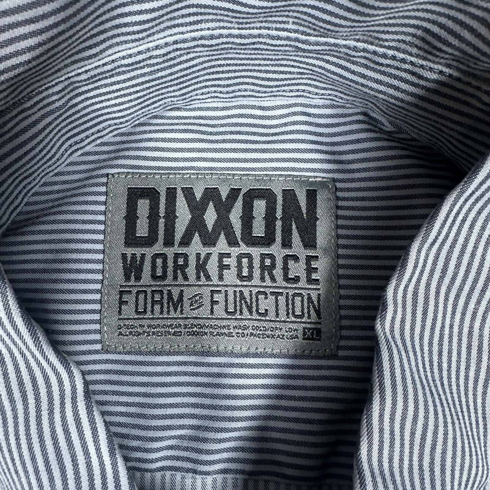 Dixxon Work Force Form And Function Button Up Shi… - image 3