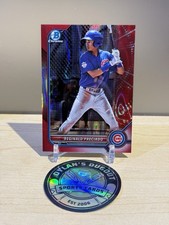 2022 Bowman Chrome Prospects Reginald Preciado #BCP-44 Red Lava Refractor /5
