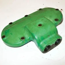 Used Engine Oil Cooler Cover fits John Deere 4440 4630 8430 4050 4650 R50421