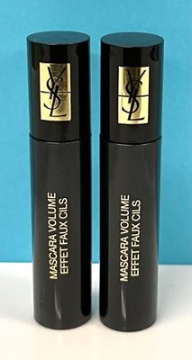 Lot of 2 x YSL YVES SAINT LAURENT Mascara Volume Effet Faux Cils Black 0.06oz ea