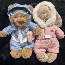 Je Bashful Bunny Snow Anzug Stofftier Plüschtier Stofftier Mädchen Geschenk Neue