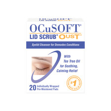 Ocusoft OUST Demodex Deckel Peeling Blepharitis Tücher (x20)