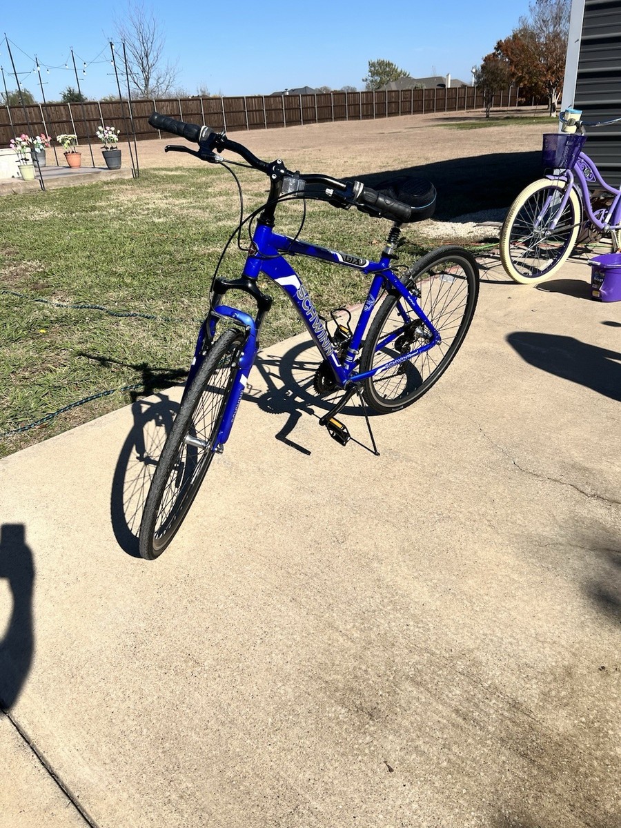 Schwinn GTX 1 S2782D Men's Dual Sport Bicycle - Blue 38675278271| eBay
