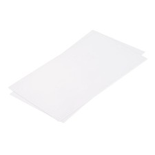 ABS Plastic Sheet 7 " x 4 " x 0.02 " ABS Styrene Sheets White 2 Pcs