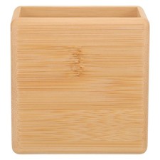 Wooden Wall Mount Remote Control Holder Caddy Organizer Media Storage Box