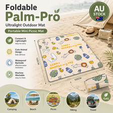 Foldable Picnic Blanket Waterproof Outdoor beach Mat Compact and Lightweight
