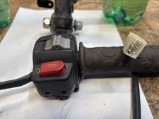 COMMUTATORE DEVIO LUCI DESTRO APRILIA SCARABEO 2T Con Manopola Gas Compresa