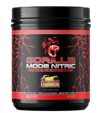Gorilla Mode Nitric Pre-Workout, Blackberry L...