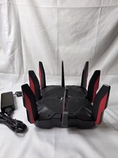 TP-LINK Archer AX11000 Tri-Band Wi-Fi 6 Gaming Router - Black/Red