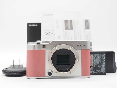 Fujifilm X-A5 24.2MP Spiegellose Digitalkamera Pink mit Box [Exc+++] #Z6636A