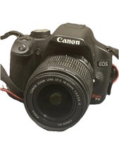 Cannon Rebel T1i EOS With Efs 18-55 mm 1:3.5-5.6 IS .25/.08ft Lens