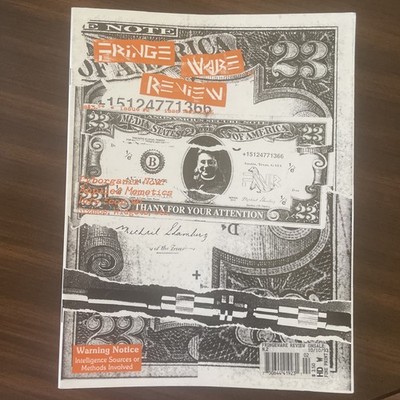 FRINGE WARE REVIEW #2 1993 CYBORGANIX NOW ISSUE Scotto Too Much Coffee Webb VG