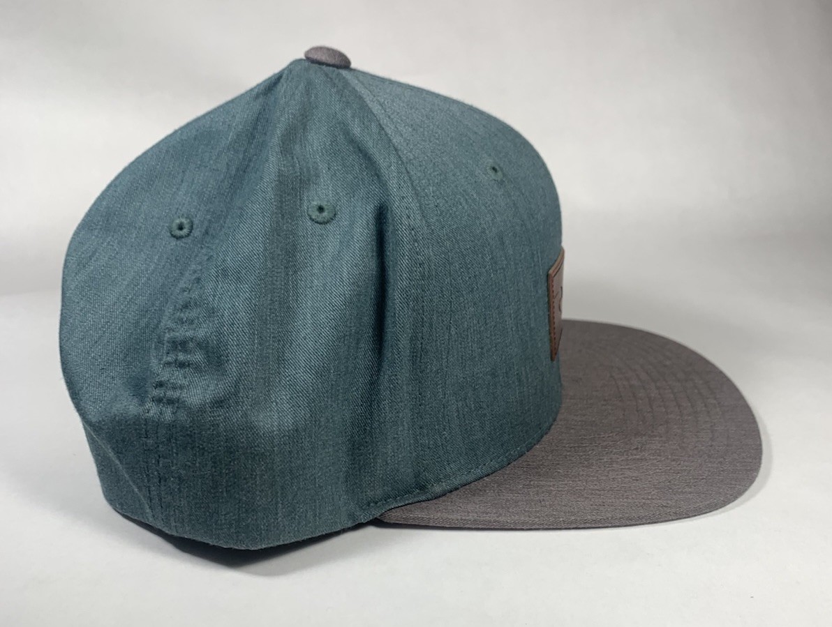 Rip Curl Hat Cap Snapback Green Gray Patch Surf S… - image 6
