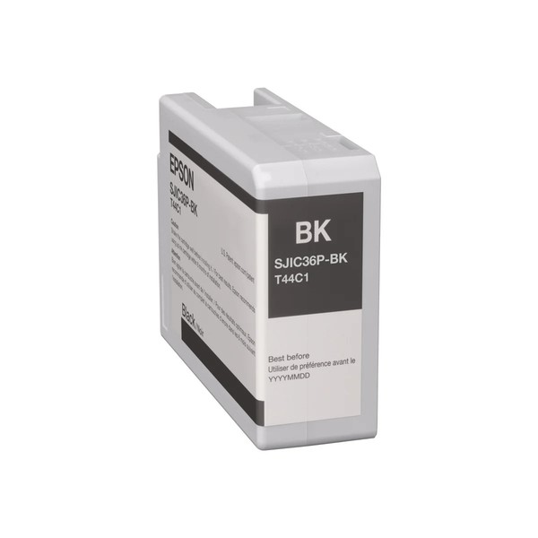 Epson SJIC36PK 80 Ml Schwarz Original Tintenpatrone FüR Colorworks Cw-C6000Ae-image