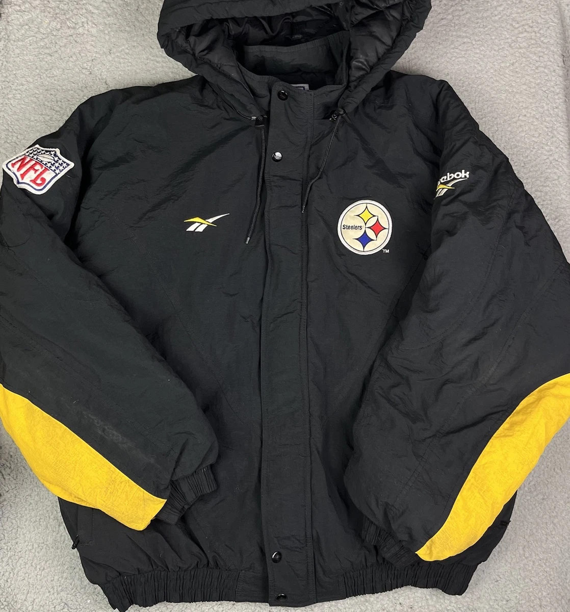 Reebok Pittsburgh Steelers NFL Jackets for sale | eBay