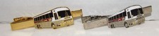 Vintage Trailways Bus Tie Bars Clips, Gold & ...