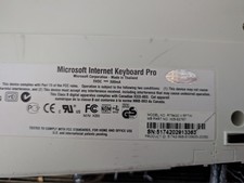 Vintage Microsoft RT9420 Internet Keyboard Pr...