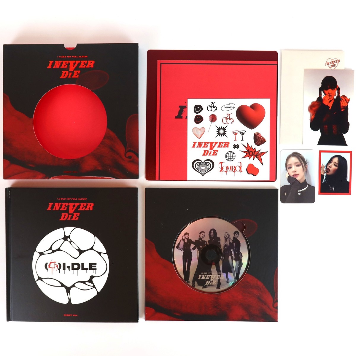 G)I-DLE I NEVER DIE RISKY ver. cd 【公式通販】