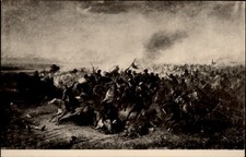 RPPC Theodor Aman Calugareni Romania vintage postcard a446