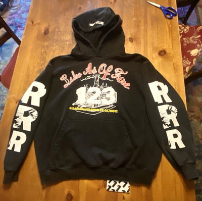  Rivington Roi Rebis RRR123 Holy Club Like As Of Fire 123 Hoodie Black XL 