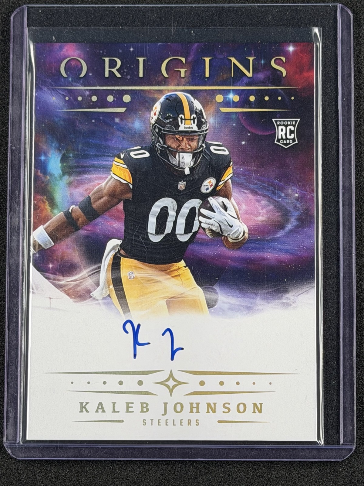 2025 Panini Origins - Rookie Autographs Kaleb Johnson #RA-KAL (AU, RC)