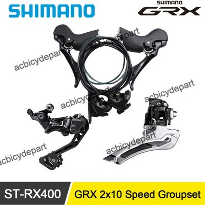 Shimano RX600 RX400 2x10 Speed Groupset Shifter Brake Derailleur