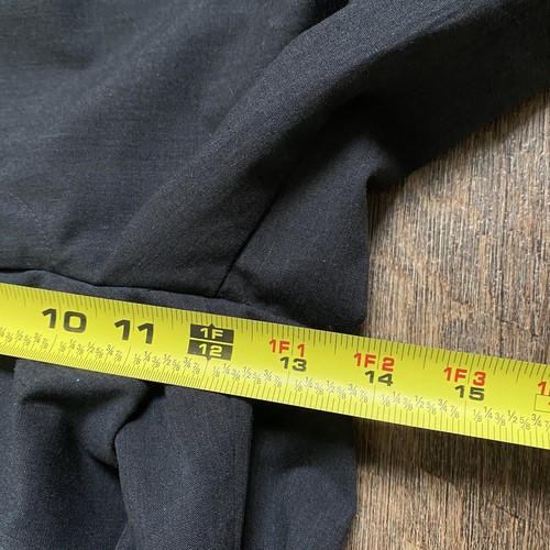 Vintage Brooks Brothers Brooksgate 2 Piece Suit Cotton Charcoal Gray 42R 35 X 29 - Picture 19 of 20