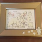 Dept 56 Snowbabies "Nice To Meet You Little One" Friendship Club Framed Art