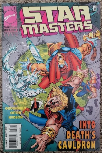 Star Masters Issues #1 2 3 - Marvel Comics - Picture 3 of 3