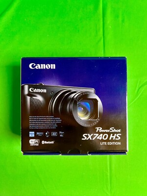 Canon PowerShot SX740 HS Lite Edition Schwarz Kompaktkamera NEU & OVP  