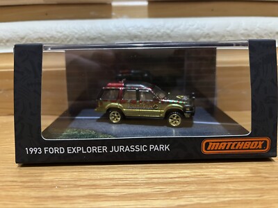 Matchbox Jurassic Park 1993 Ford Explorer Mattel RLC 2022