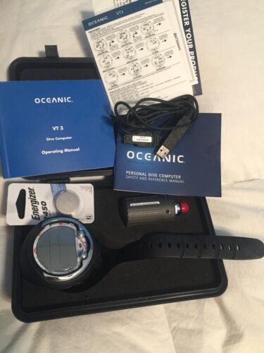 Oceanic VT3 wrist computer kit w/ transmitter. Very nice condition, looks new. - Picture 1 of 12