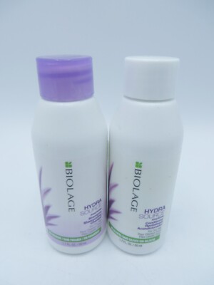 MATRIX BIOLAGE HYDRASOURCE SHAMPOO & CONDITIONER 1.7 oz Travel Size!