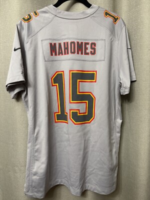 Nike Kansas City Chiefs Patrick Mahomes Gray Super Bowl LVII