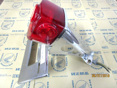 Tail Light License Plate Bracket Honda Sl100 Sl90 Ct K0 K1 100 90
